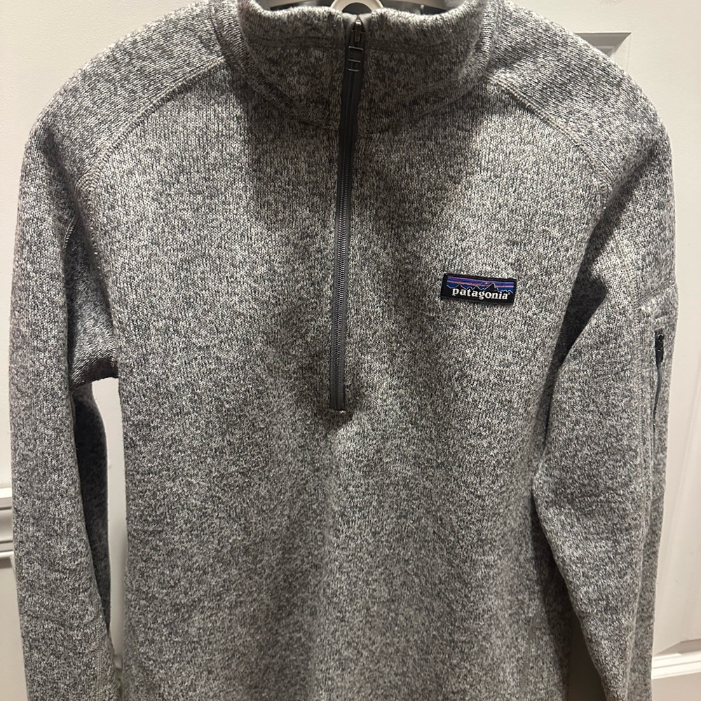 Patagonia Gray Fleece Pullover